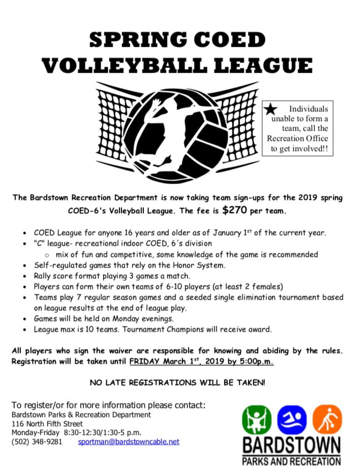 Adult Coed Volleyball